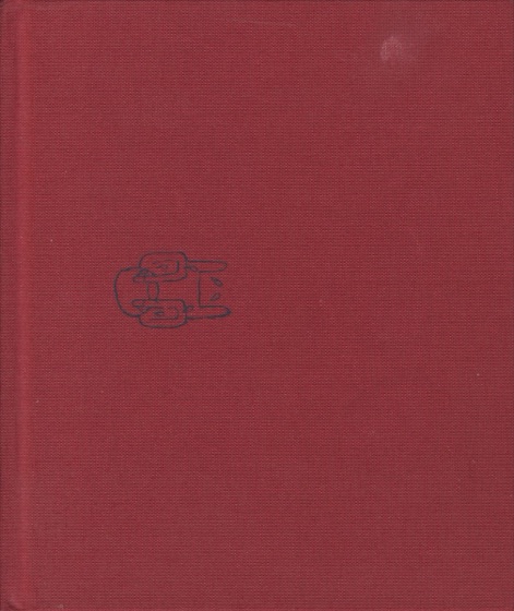 The limited edition hardback, red cloth with the figure pressed into it (Parlophone, 2001)