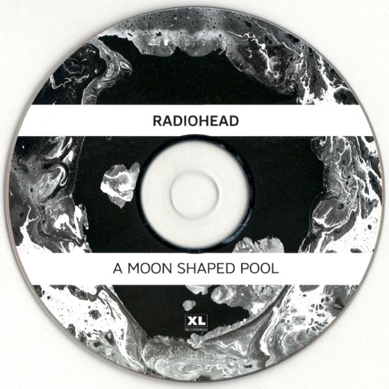 The disc, first CD pressing (XL Recordings, 2016)
