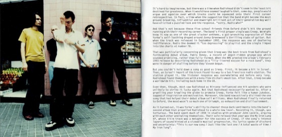 Booklet spread: Chris Salmon’s essay begins (Japanese double, 2008)