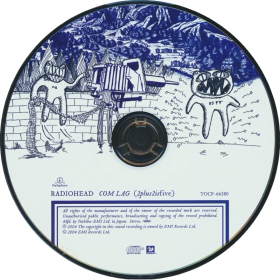 The disc, Japanese CD (Toshiba-EMI, 2004)