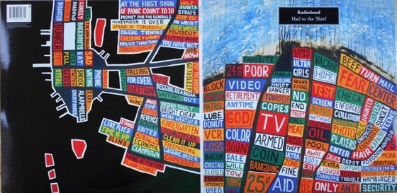 The double LP gatefold, outside (Parlophone, Europe, 2003)