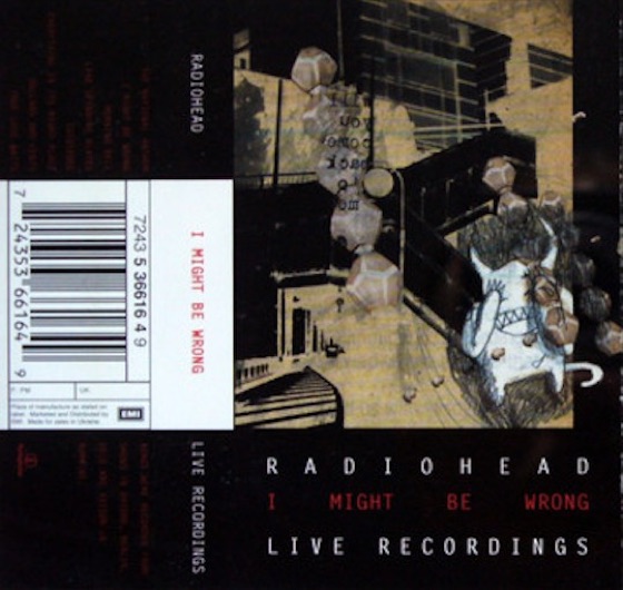 The cassette made for sale in Ukraine (Parlophone, 2001)