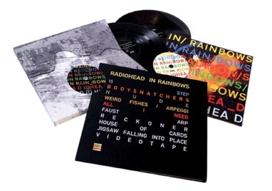 The discbox: slipcase, hardback book, two 12-inch records and two CDs (2007)