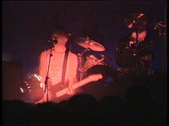 Still from the “My Iron Lung” video, cut from live footage (Radiohead Public Library)