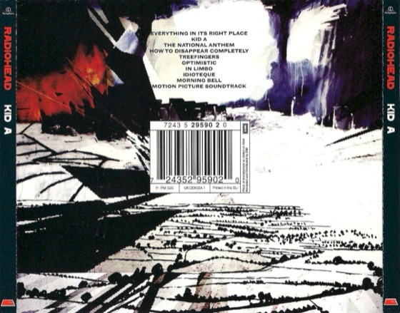 The back, first UK CD (Parlophone, 2000)