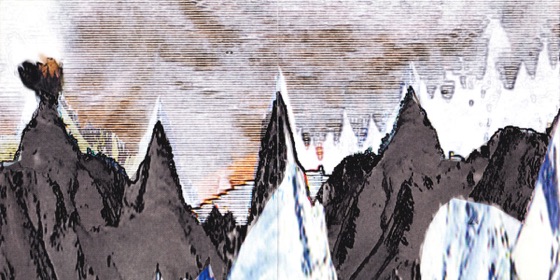 Booklet spread, the mountains (EMI Music Canada, 2000)