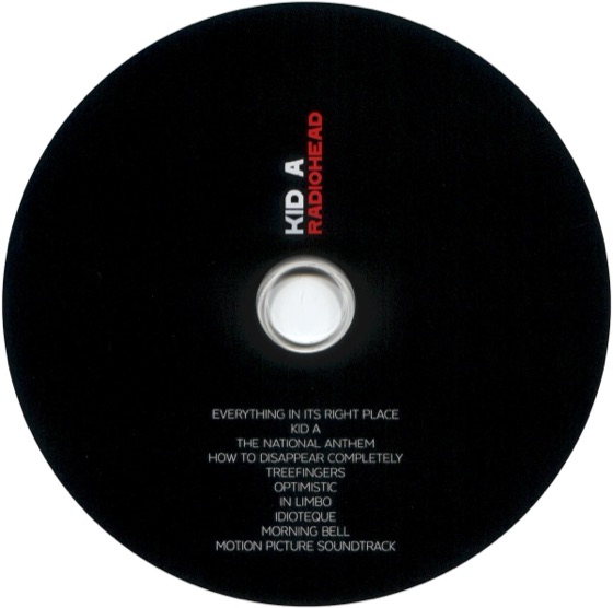 The Kid A disc, triple CD (XL, 2021)