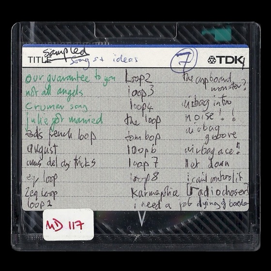 MD117, “songs + ideas 7”, loops, “karmapolice” and “airbag ace!!”