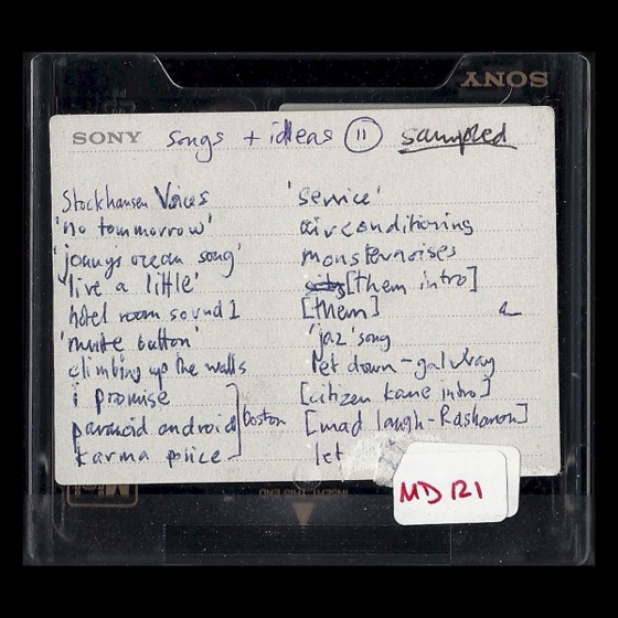 MD121, with “Stockhausen voices” and “mad laugh - Rashomon”