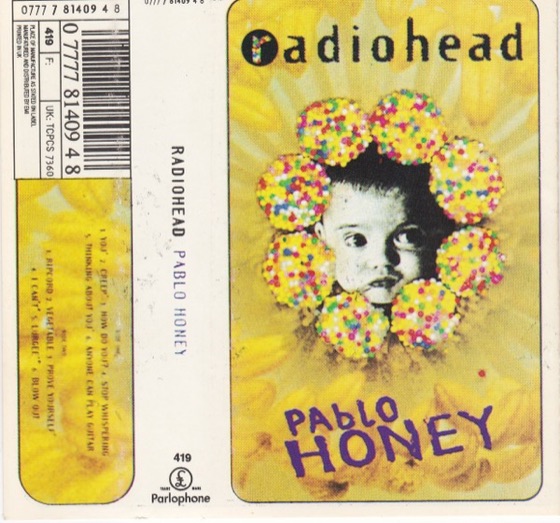 The cassette inlay, Mexico (Parlophone, 1993)