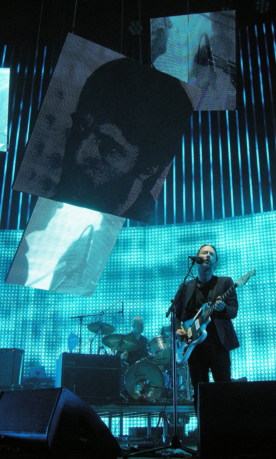 Thom Yorke at the Sprint Center, Kansas City, 11 March 2012