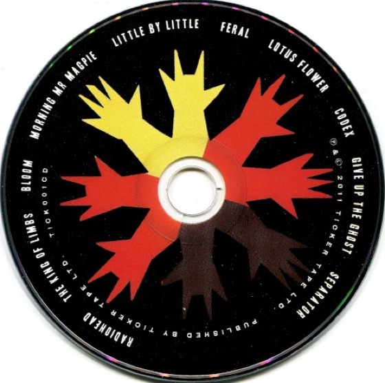 The disc, US CD (Ticker Tape, 2011)