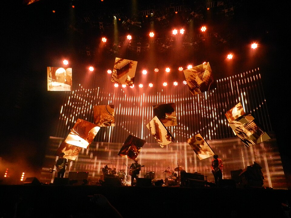 Radiohead at Foro Sol, Mexico City, 17 April 2012