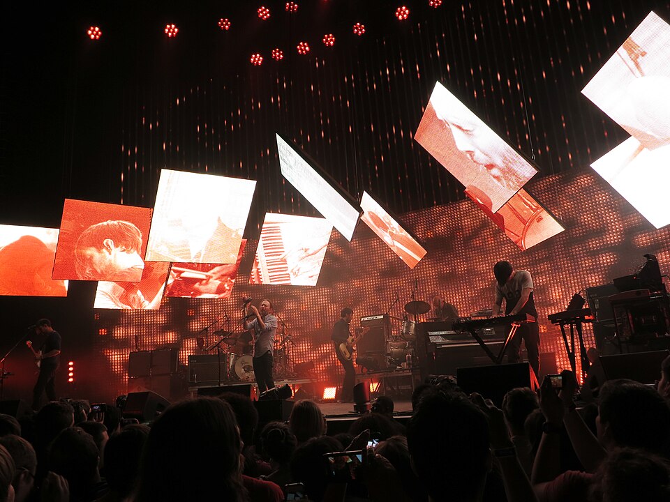 Radiohead at the Prudential Center, Newark, 1 June 2012