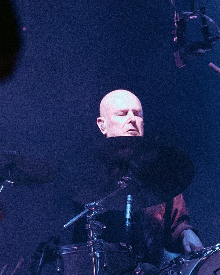 Philip Selway at the Movistar Arena, Madrid, 8 November 2025