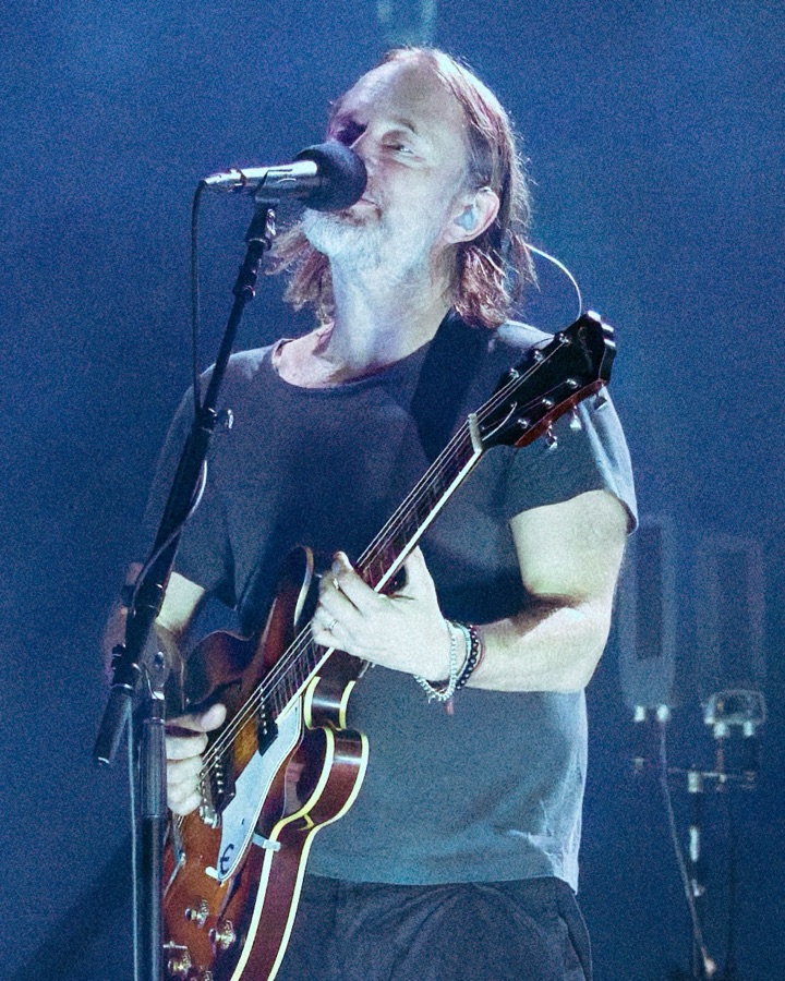 Thom Yorke at the Movistar Arena, Madrid, 8 November 2025