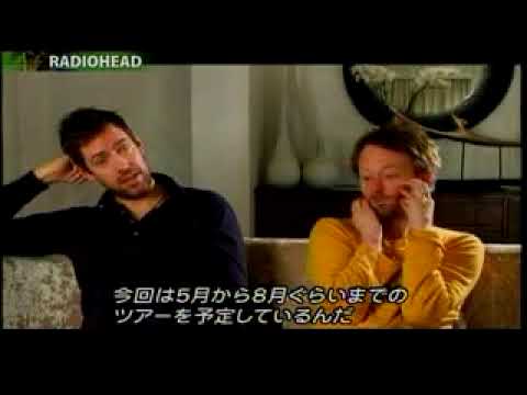 Still from radiohead - thom yorke & ed o´brian - japanese interview 2007