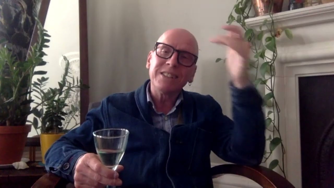 Still from Stanley Donwood StrangeNESS Full Interview March 2020