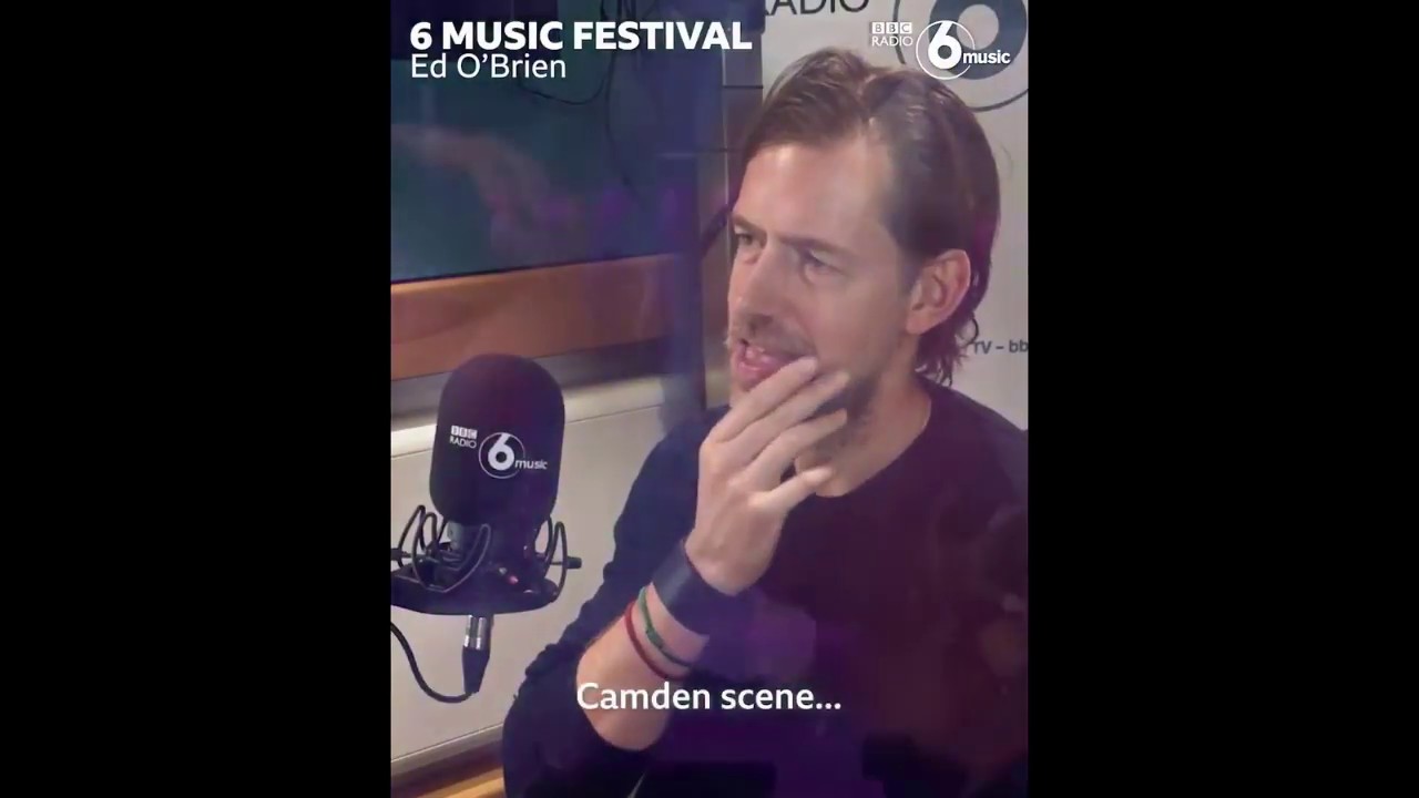 Still from (2020/01/24) BBC Radio 6 - Independent Venue Interview - Ed O'Brien [EOB] (Video)