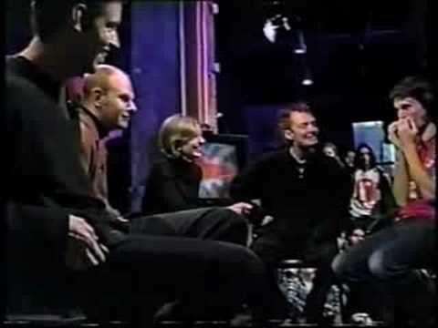 Still from Radiohead MuchMusic interview 1995