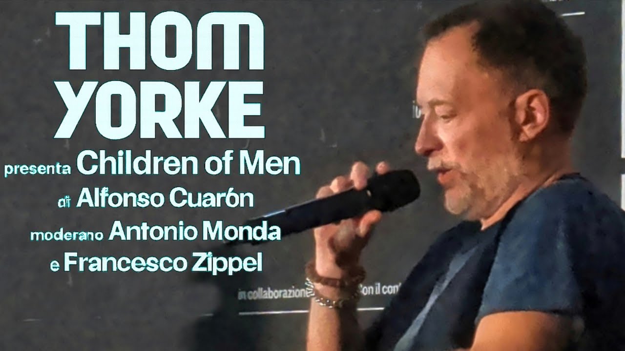 Still from Thom Yorke - Intervista al Parco della Cervelletta 2/7/2026  (presenta Children of Men di A.Cuaròn)