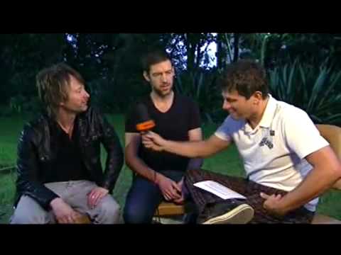 Still from Radiohead Interview on Multishow, part 1