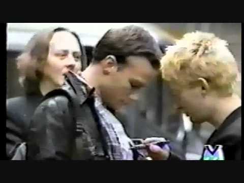 Still from Radiohead Interview from 1995