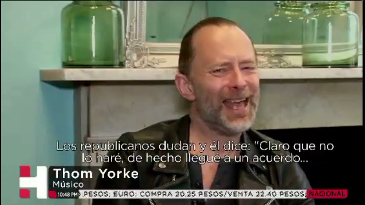 Still from (2019/06/29) Hechos - ANIMA Interview - Thom Yorke (Video)