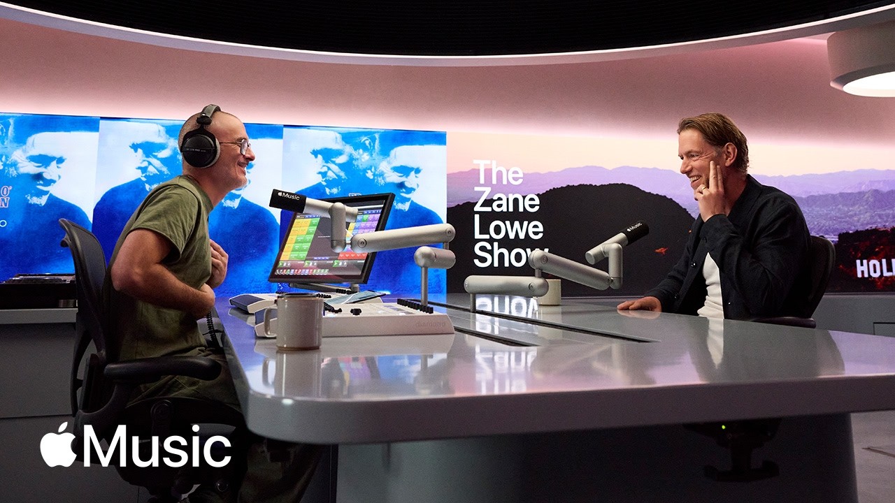 Still from Ed O'Brien: On Radiohead Reunion, Spirit in Music, and Blue Morpho | Zane Lowe Interview