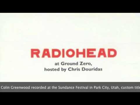 Still from Radiohead Interview - Ground Zero CD