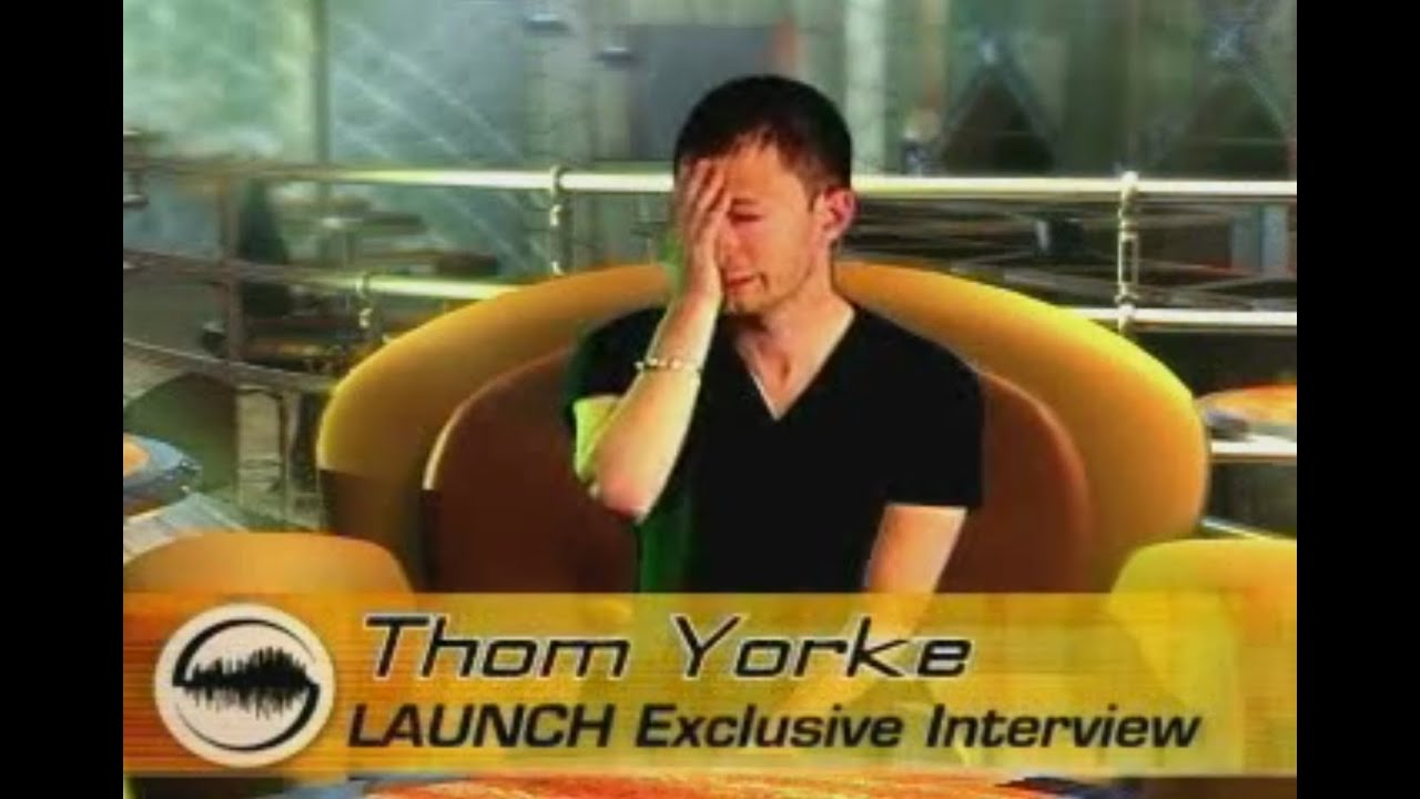 Still from (1997/08/17) Radiohead - Interview with Thom for Launch Magazine