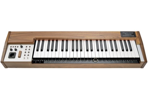 The Analogue Systems French Connection, a 49-key controller modelled on the ondes Martenot, in walnut (current production unit)