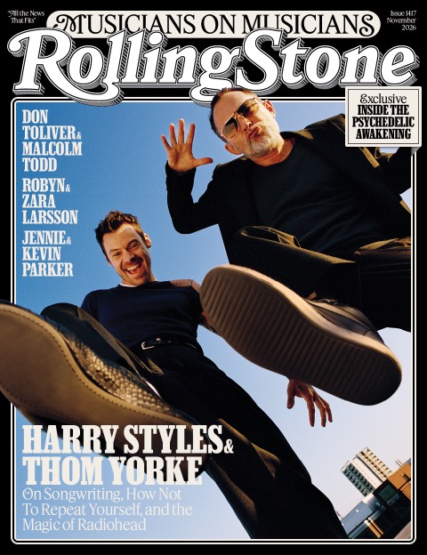 Rolling Stone 1417, November 2026, with Harry Styles and Thom Yorke on the cover