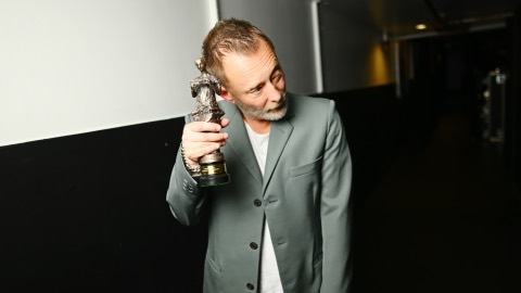 Thom Yorke with his Ivors Academy Fellowship award, Ivor Novello Awards, London, May 2026