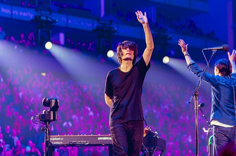 Jonny Greenwood with Radiohead at The O2, 21 November 2025