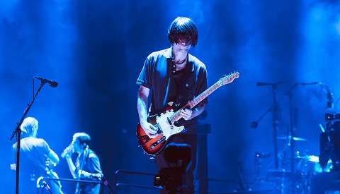 Jonny Greenwood with Radiohead at The O2, 24 November 2025