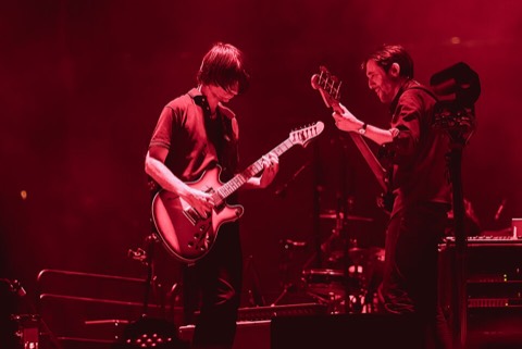 Jonny Greenwood with Radiohead at The O2, 24 November 2025