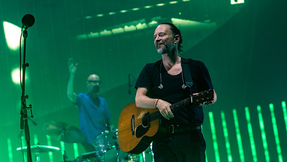 Thom Yorke with Radiohead at Bell Centre, 17 July 2018