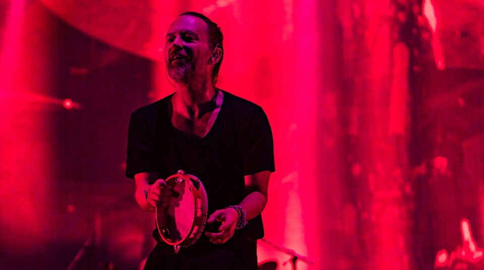 Thom Yorke with Radiohead at Bell Centre, 17 July 2018