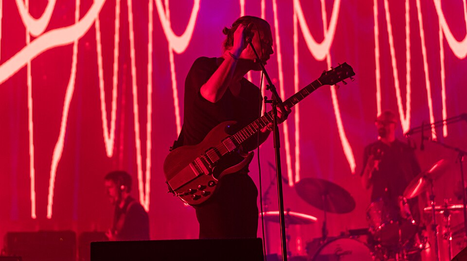 Thom Yorke with Radiohead at Bell Centre, 17 July 2018