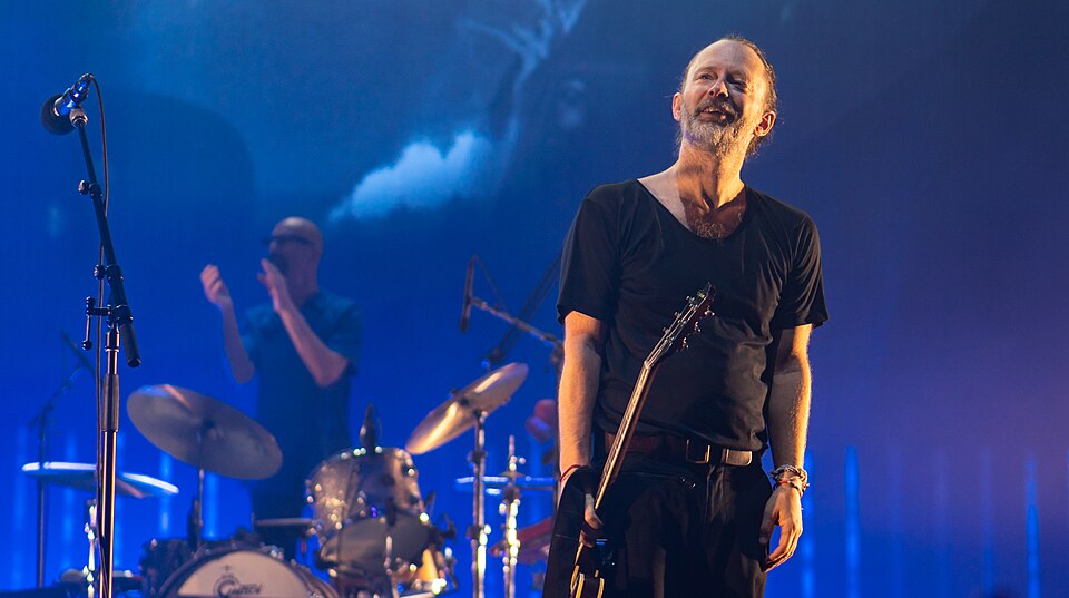 Thom Yorke with Radiohead at Bell Centre, 17 July 2018