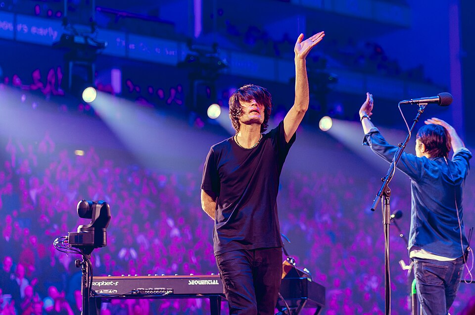 Jonny Greenwood with Radiohead at The O2, 21 November 2025