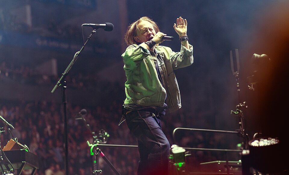 Thom Yorke with Radiohead at The O2, 21 November 2025