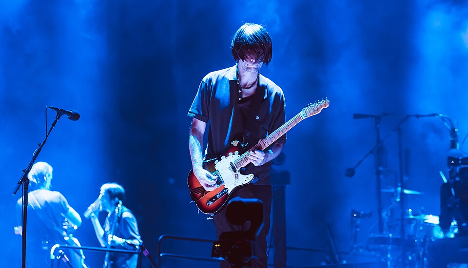 Jonny Greenwood with Radiohead at The O2, 24 November 2025
