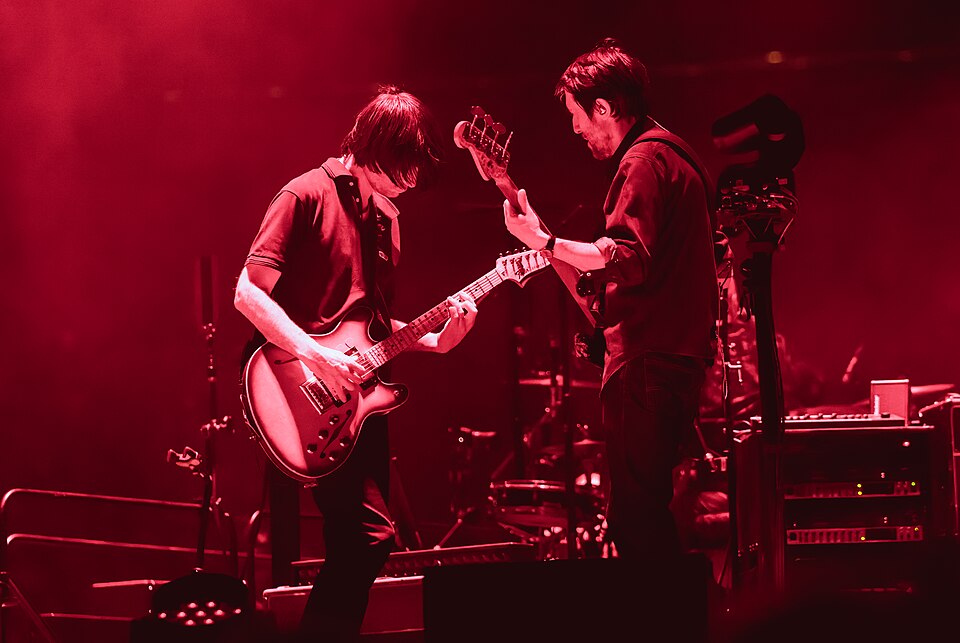 Jonny Greenwood with Radiohead at The O2, 24 November 2025