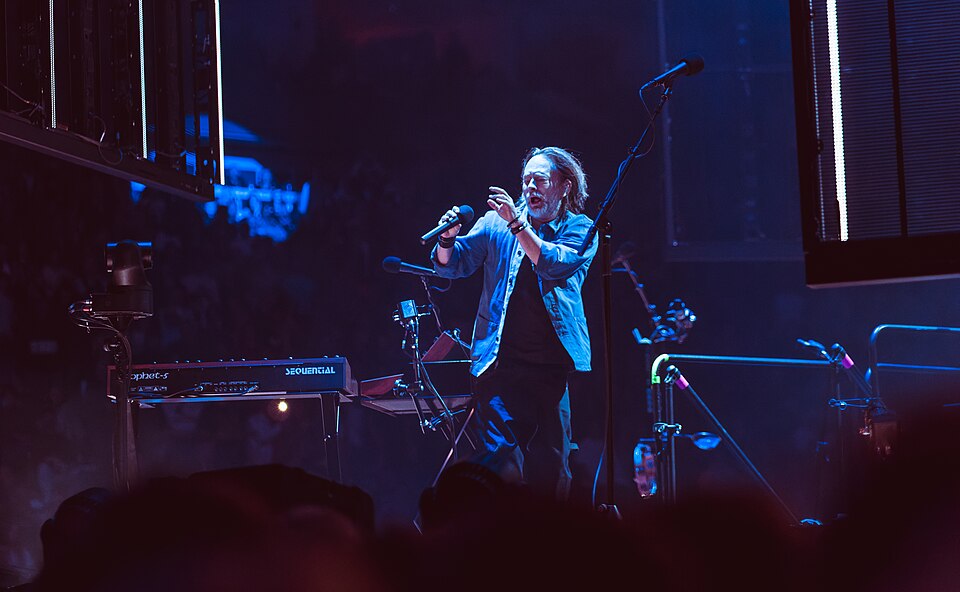 Thom Yorke with Radiohead at The O2, 24 November 2025
