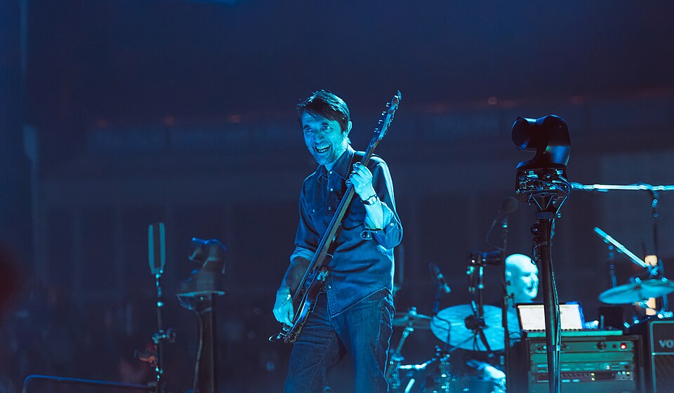 Colin Greenwood with Radiohead at The O2, 24 November 2025