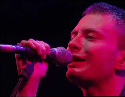 still from the video: the bbc's broadcast of the pyramid stage set
