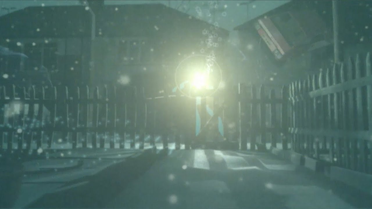 A still from the video: The promo, animated by Shynola.