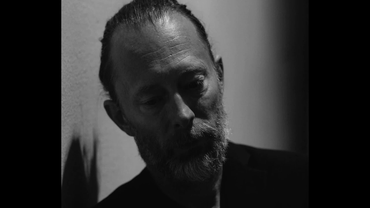 A still from the video: Thom solo piano.